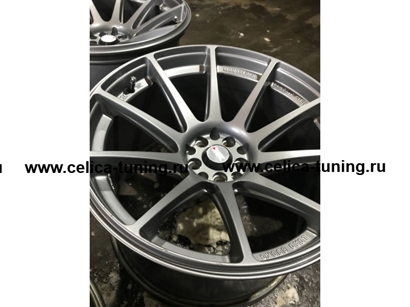 Диски комплект XXR 527 разноширокие R18 9.5J / 10.5J двойная